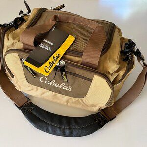 Cabela’s Catch-All Gear Bag Tan 16"x10"x8" 600D Polyester NEW w/ Tag